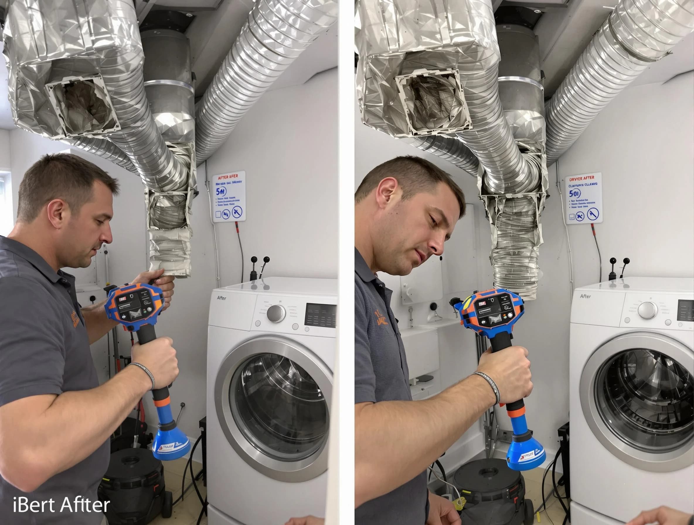 Professional clogged vent cleaning by Westminster Dryer Vent Cleaning in Westminster