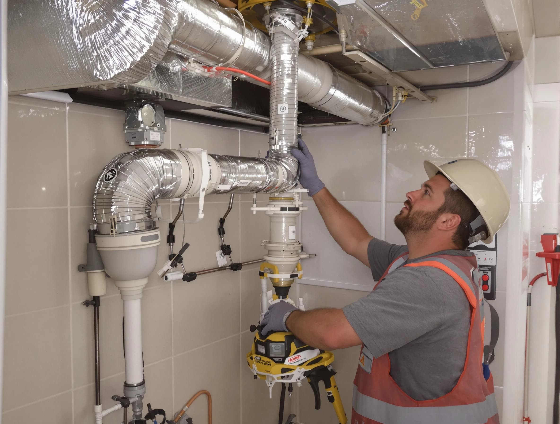 Westminster Dryer Vent Cleaning expert performing professional dryer vent repair and installation in Westminster