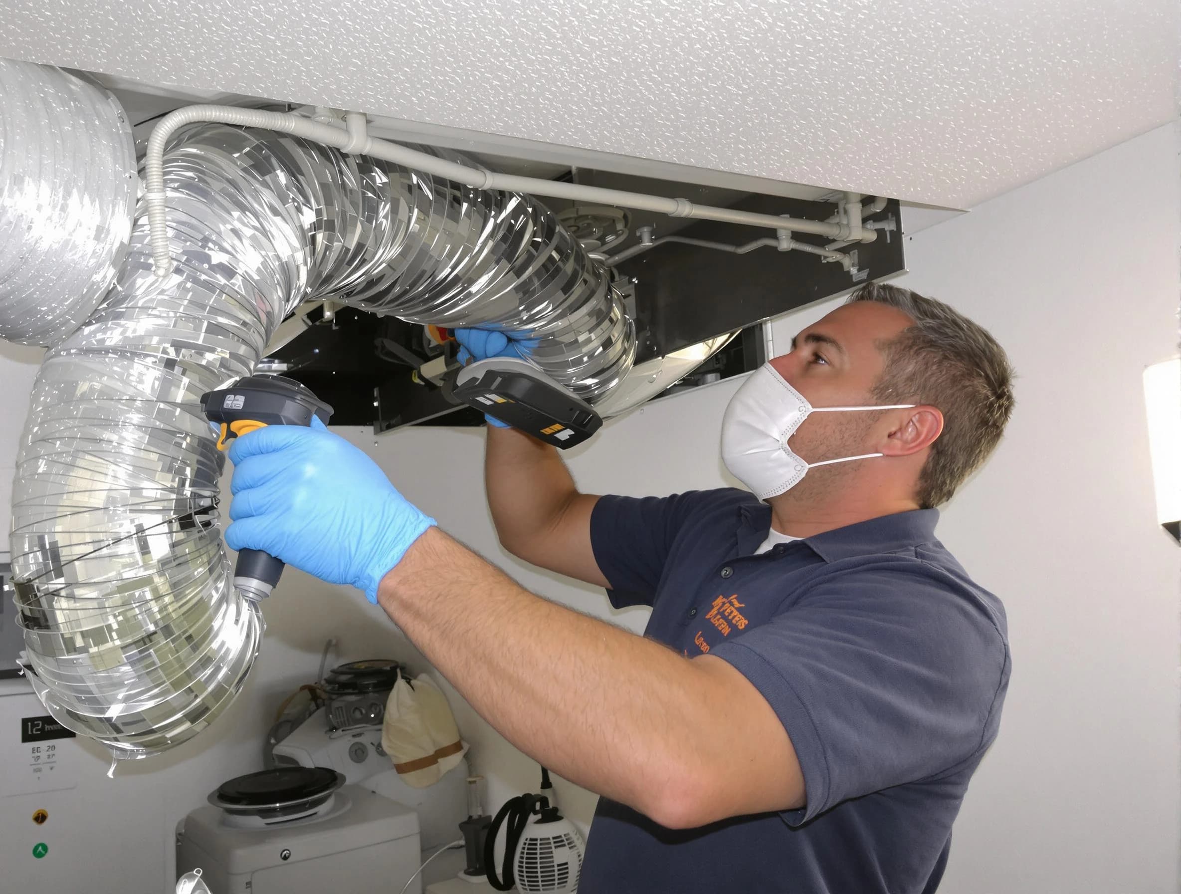 Westminster Dryer Vent Cleaning professional performing thorough residential dryer vent cleaning in Westminster